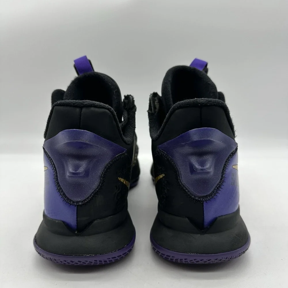 Nike LeBron Witness 5 CQ9380-003 Men's Size 13 Shoes Fierce Purple Metallic Gold